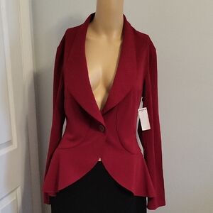 Kohl's Women's Burgundy Blazer